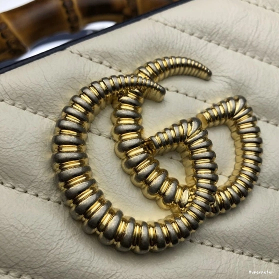 Hyperpeter bamboo with small shoulder GUCCI bag Marmont GG 0803